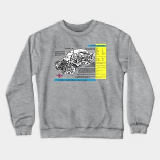 DAF 600 - brochure cutaway Crewneck Sweatshirt